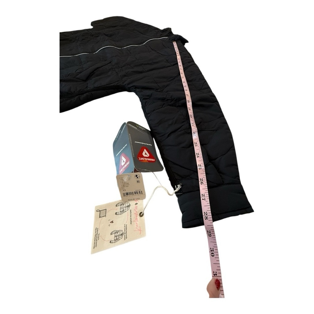 Women's Black Quilted Jacket - Picture 11 of 15